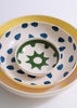 DT Large Coup Bowl with Chrysanthemum Design in Yellow