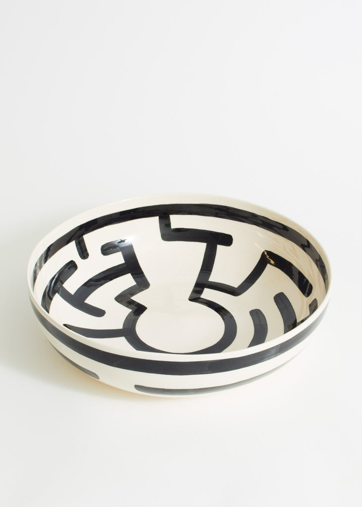 Large Coup Bowl with Labyrinth