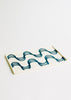 DT Tray with Waves Design in Teal