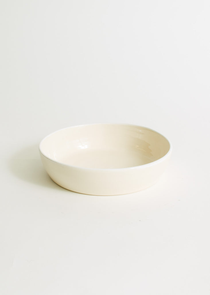 HV Plate Bowl with White Rim