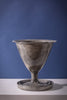 Deep Krater Planter Gloss Grey Watercolor Glaze