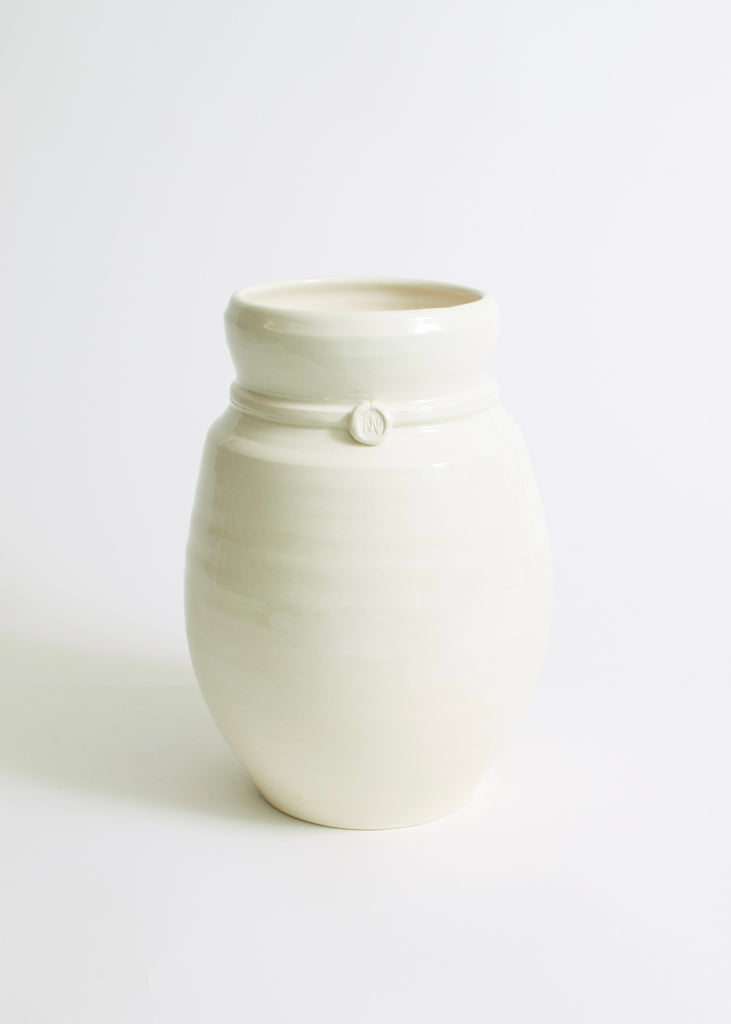 Medium Vase Clear Glaze
