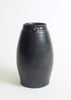 Large Vase Matte Black Glaze