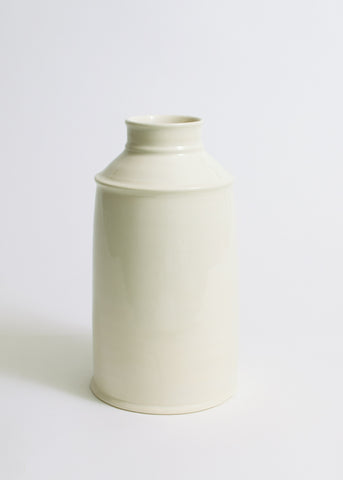 Tall Small Mouth Milk Jug Vase Gloss Glaze