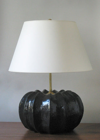 Ribbed Acorn Lamp