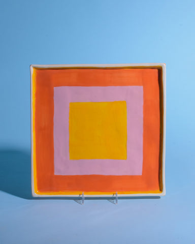 PM Large Square Tray - Vitamin C